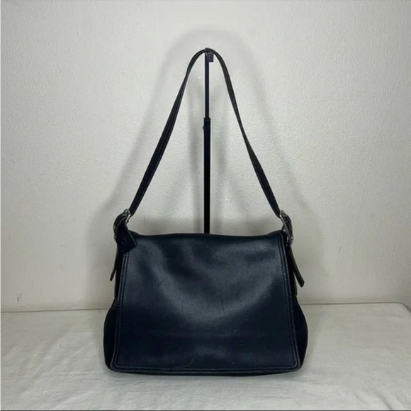 Coach Handbags - Coach Vintage Legacy Studio Flap Black 9828 Leather